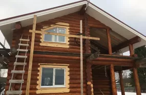 деревянный дом